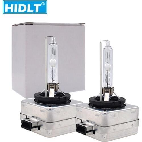 HIDLT 20-100PCS Wholesale D1S 35W 6000K Xenon HID Bulbs D3S 4300K 5000K 8000K Metal Base Car Headlight Replacement Bulb Lamp