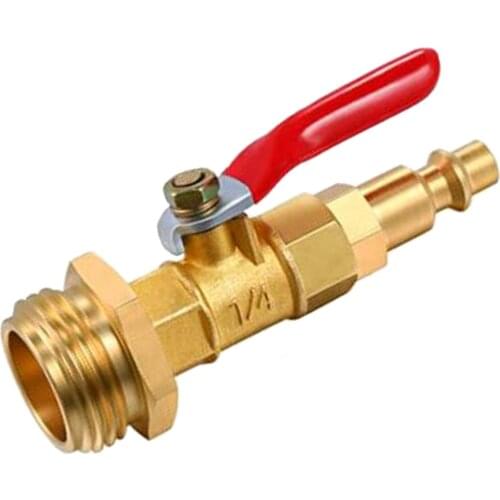 Brass Winterize Blowout Adapter 3/4 Winter Garden Hose Sprinkler System