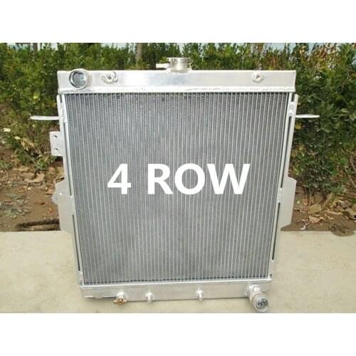 4 Row ALUMINUM RADIATOR For TOYOTA LAND CRUISER HZJ70/HZJ73/HZJ77 1HZ 4.2L DIESEL HOT SELLING