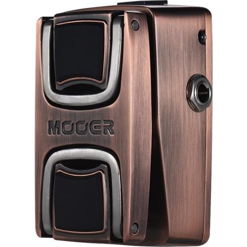 MOOER RedKid Talk Wah Guitar Effect Pedal Pressure Sensing Switch True Bypass Full Metal Shell