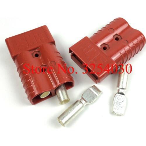 Supplying Home-Made RED 600V 350A SMH Battery Connectors RED SMH350 Replacing SB350 for Electric Pallet Trucks