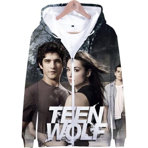 Teen Wolf 3D Full Print Tracksuit Oversized Hoodies Sweatshirts Streetwear Moletom Hoodie Sweatshirt Men Women Plus Size 4XL