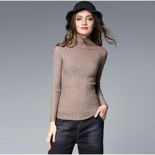 2018 Limited Blusas De Inverno Feminina Sweater Cardigan Feminino Autumn And New Fat Stand Knitting Rendering Unlined Upper