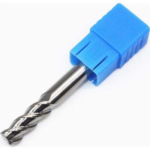 1PCS 8mm Aluminum Milling Cutter ENDMILL D8X25LXD8X75L 3Flute Aluminium End Mill Cutter Extended Milling Router Bit Cutters