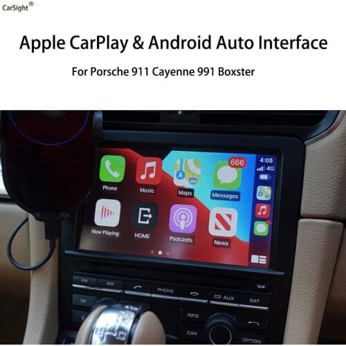 Wireless Apple Carplay For Porsche Boxster 2012 2013 2014 2015 2016 With CDR3.1 System Android Auto Mirror Wifi Car Play Airplay