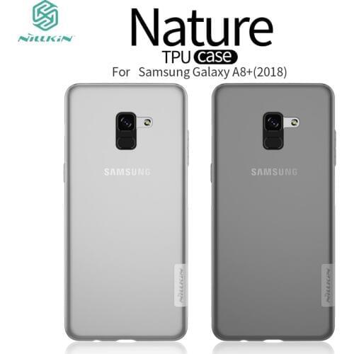 For Samsung Galaxy A8+2018 Case Cover NILLKIN Ultra Thin Slim TPU Case For Samsung Galaxy A8+2018 High Quality Soft TPU