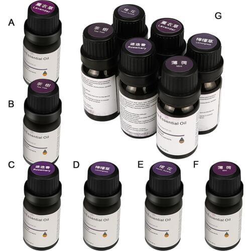 10ml Essential Oils for Humidifier Pure Essential Oils for Aroma Diffuser 13 kinds of Smell for used aromatherapy sauna footbath