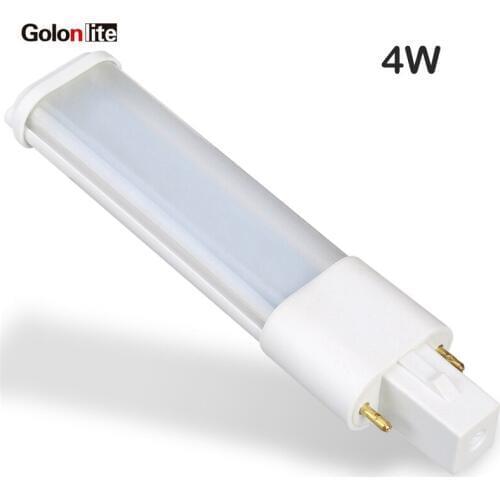 Golonlite G23 2 pin led lamp 8W 7W 5W 4W 3W replace pls 11W 13W Gx23 2G7 2GX7 230V 220V 120V CE LED replacement for G23 9W-PLS