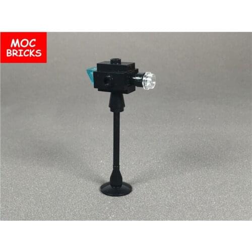 MOC Bricks DIY Video Camera &Flash Camera Set photograph Educational Building Blocks Assembly Action figure Toys kids gift