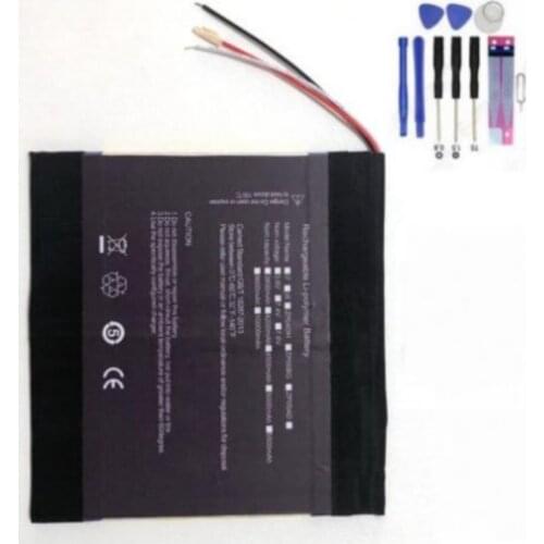 New Original size replacement battery for Teclast X98 Pro Tablet PC 3 Lines welding batteries+tools