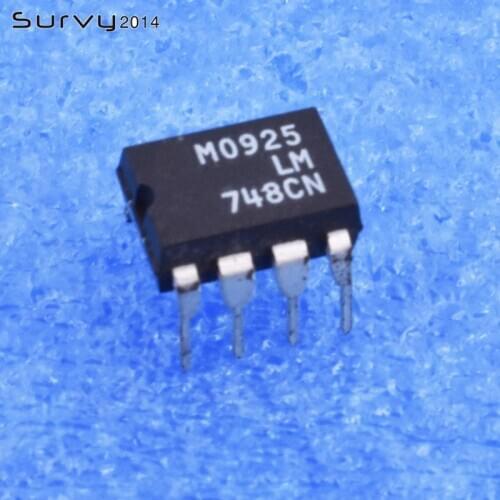 5/10PCS LM748CN DIP-8 LM748 NSC Operational Amplifier IC US diy electronics