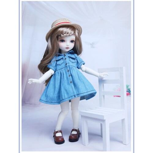 BJD doll 1/6 Bella body joint doll doll give eyes