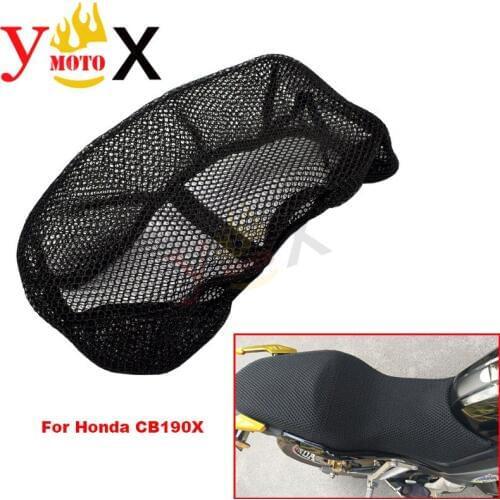 Street CB 190X Motorcycle 3D Mesh Seat Cover Cushion Guard Pad Insulation Breathable Sun-proof Net For Honda CB190 CB190X