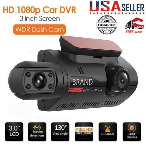 1080P Dual Lens Car DVR Dash Cam Video Recorder G-Sensor Video Recorder WIFI Speed N GPS Dashcam Dash Cam Car DVR Camera