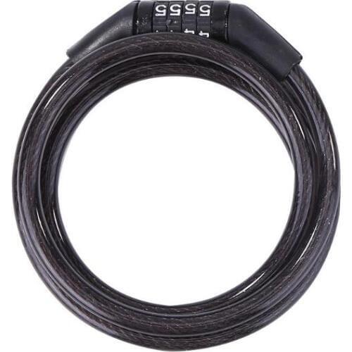 Hot Sale Bicycle Lock Multi-function Bicycle Chain Block Lock 4 Digit Security Code Combination Anti-theft Cord Lock