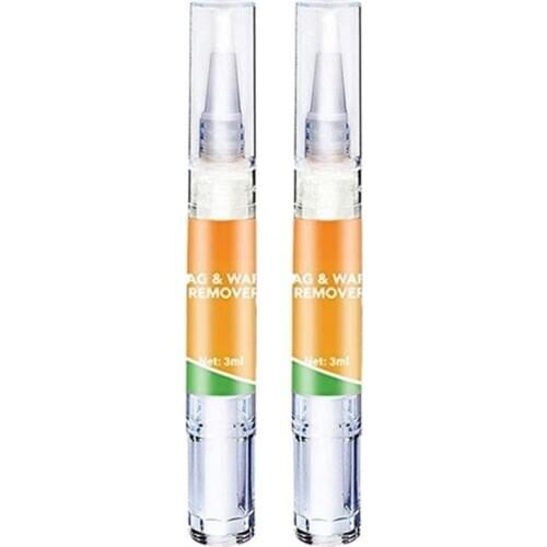 1/2pc Beauty Removal Wart Pen 3ml Skin Tags Remover Liquid Warts Remover Antibacterial Ointment Skin Tag Remover Herbal Extract