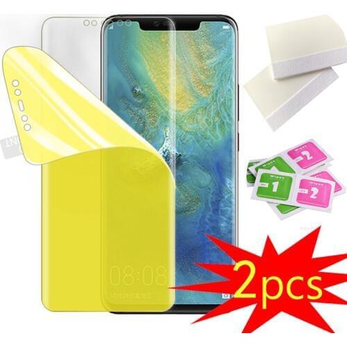 2pcs TPU Hydrogel Film For Samsung Galaxy C9 Pro C8 C7 Pro C5 Pro Screen Protector Film Soft TPU Full Coverage Film Not Glass