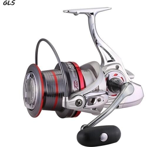 9000- 12000 size full metal trolling long shot casting for carp Fishing Reel Dual Line Casting Fishing Wheel 4:0:1 Gear