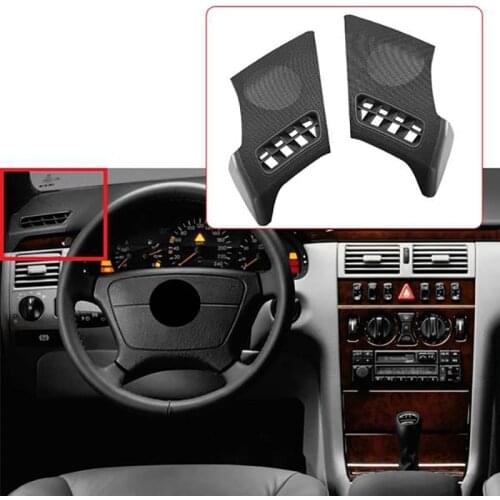 Car Dash Board Side Air Vent Speaker Grill Cover for Mercedes Benz W210 E-CLASS E320 E430 E55 1996-2002