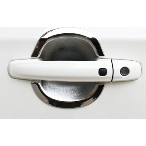 For Suzuki Sx4 S-Cross 2014 2015 2016 2017 2018 ABS Chrome Car Styling Side Door Handle Bowl Cover Trim Protector 4pcs