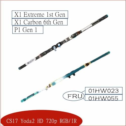 New Original for ThinkPad X1 Extreme ,P1,X1 carbon 6th LCD cable HD/IR camera, FRU 01HW023