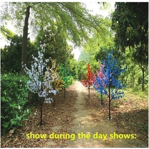 Brand new led Christmas tree Christmas lights Cherry tree 864pcs led bulb 1.8m height indoor or outdoor use DHL free shipping