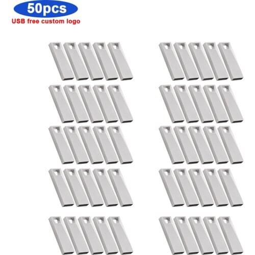 50pcs/lot USB Flash Drive 2.0 32GB 64GB 128MB Memory Stick Real Capacity Pen Drives 4GB 8GB Pen Usb Free Shipping Wholesale Gift