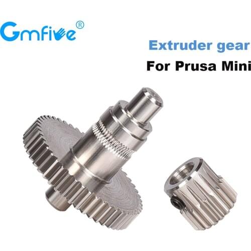 GmFive Prusa mini Extruder Gear Set Stainless Steel For Prusa mini 3D Printer High-precision 3d Printer Parts Optimized Version