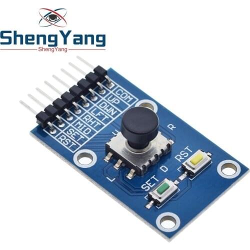 Five Direction Navigation Button Module for MCU AVR Game 5D Rocker Joystick Independent Keyboard for Arduino Joystick Module