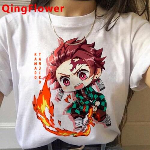 Demon Slayer Kimetsu No Yaiba Tanjiro Kamado top tees men grunge japanese casual t shirt ulzzang