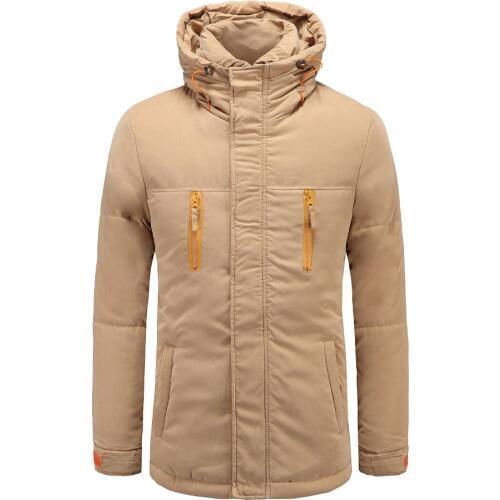 New 2019 high quality Spring autumn mens down Cotton Jacket Men Clothes Outwearing Warm Jacket Coats