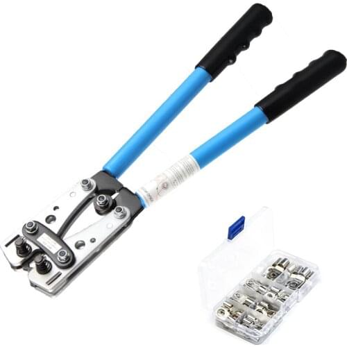 6-50mm2 SC Connector Crimping Plier For Non-insulated Connectors Copper Tube Terminal Crimper Cable Lug Crimping Tool