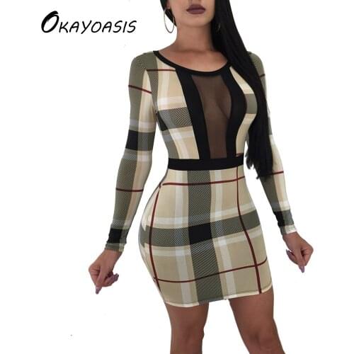 OKAYOASIS Long Sleeve Summer Dresses