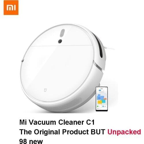 Vacuum Cleaner XIAOMI MIJIA 1C Sweeping Mopping Robot for Home Auto Dust Sterilize 2500PA cyclone Suction Smart Planned WIFI
