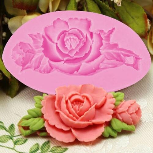 DIY Craft Silicone Mold Single Mini Flower Fondant Mold Silicone Sugar Mini Mold Craft Molds
