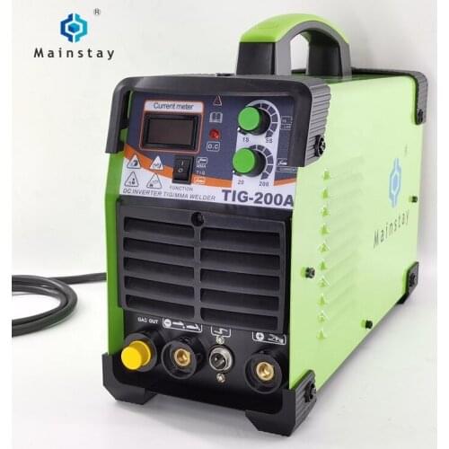 TIG200A 110V /220V stainless steel welding machine tig welder inverter arc welder tig welding machine