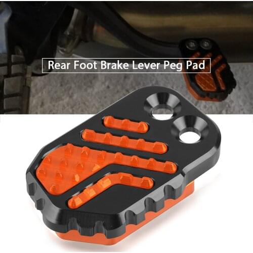 Rear Foot Brake Lever Peg Pad Extension Enlarge Extender For 690 Enduro For 790 950 990 1050 1090 1190 1290 Adventure/S/R Adv
