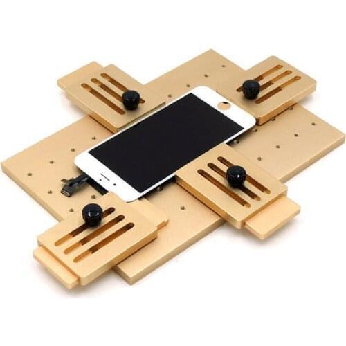 Aluminium Alloy Universal Phone LCD OCA Laminate Fixed Mold Replace LCD UV Glue Mold Mould Glass Holder For IPhone Samsung