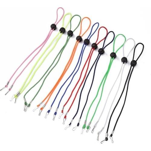 1 Pcs Adjustable Hanging Neck Mask Glasses Rope Women Men Simple Fashion Windproof Anti-lost Hooks Lanyard