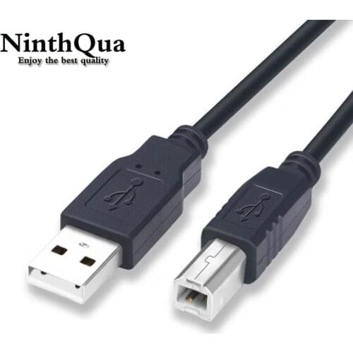 1Pcs USB High Speed 2.0 A To B Male Cable for Canon Brother Samsung Hp Epson Printer Cord 1m 1.5meter