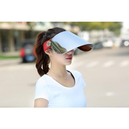 120pcs/lot Uv Protection Sun Cap/Hat Visor Hiking Golf Walking Jogging hat cap 6 color for choose