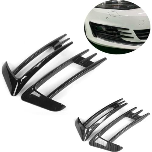 Car spoilers car accessories Front Fog Lamp Eyebrow Eyelid Cover Trim Decoration Fit for MK7 2013-2016 universal wing