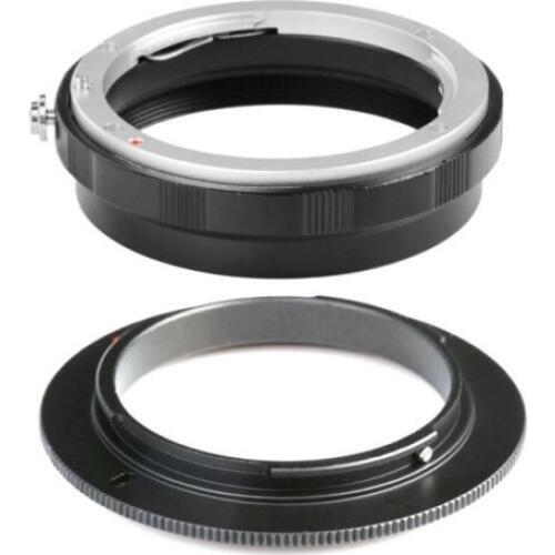 2 in 1 AI-52mm Macro Reverse Adapter Rear Lens Protection Ring For AI D5200 D5100 D3200 D3100 D5300 AF Mount 3M