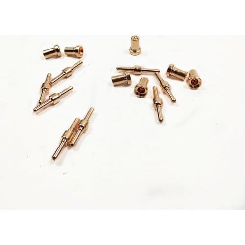 60pcs Plasma Cutting Torch Consumable Cutting Extended Long Plasma Cutter Kit 40A PT31 Plasma Torch Tip Electrode Nozzle