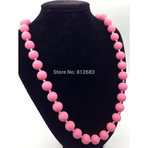 Free shipping!!! Silica gel necklace, jewelry wholesale, silica gel beads 2 bags of mixed color / lot