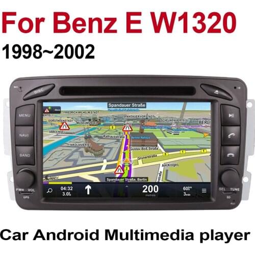 For Mercedes Benz E W1320 1998~2002 Android 2 Din Auto Radio DVD NTG Car Multimedia Player GPS Navigation System Radio Stereo