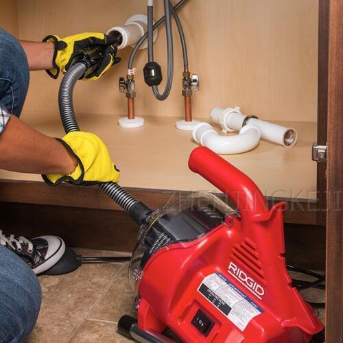 Home Use Electric Sewer Dredge Machine Kitchen Plumbing Clogging Cleanup Professional Tool Fully Automatic Pipe Dredging Machine