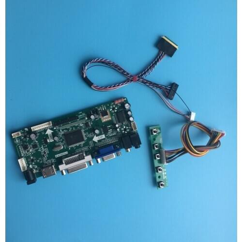 Kit For LP133WX3（TL)(A4) 13.3" Controller board HDMI VGA 40pin LVDS 1280X800 LED LCD Audio card DIY DVI Panel Screen Monitor