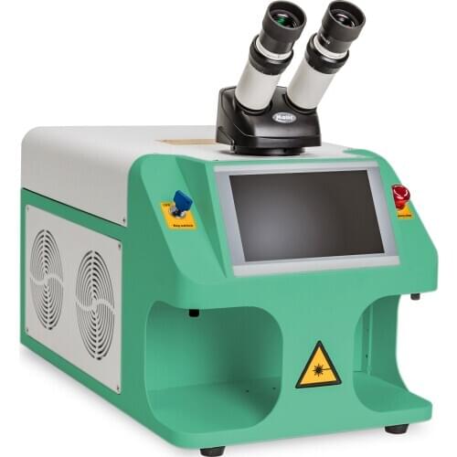 100j jewelry laser welding machine with ccd at factory price Semi-automatic welding machine portable laser welding machine