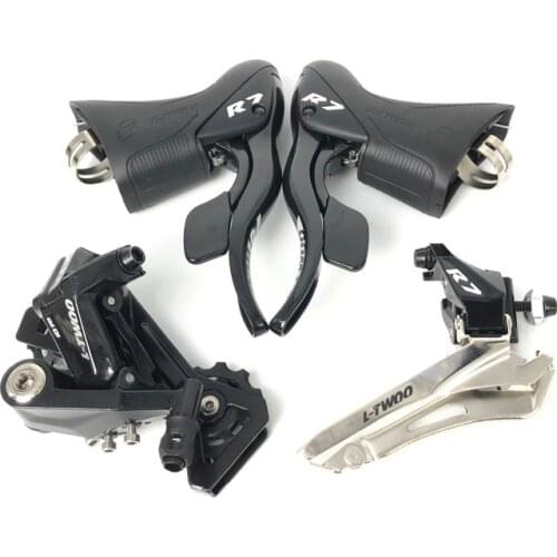 LTWOO R7 2x10 speed, 20s road bike kit, gear lever + rear derailleur + front derailleur R4700 R6800